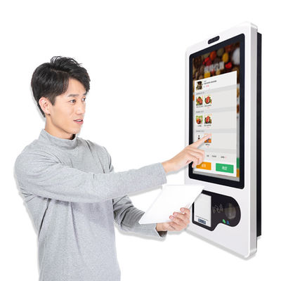 주문 맥도날드 KFC 대중음식점을 위한 터치스크린 각자 지불 각자 주문 간이 건축물 online manufacture