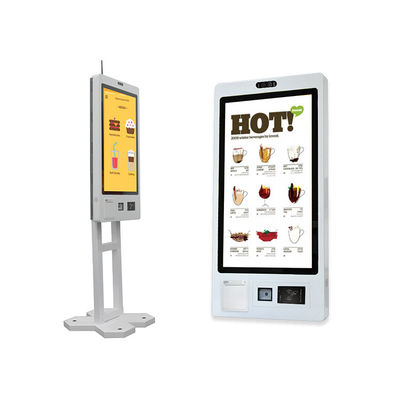주문 Fast Food Restaurant 27 32 Inch Self Ordering Kiosk Touch Screen Self-Service Ordering Machine Kiosk for Restaurant online manufacture