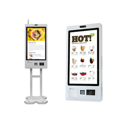 주문 32인치 LCD 터치 스크린 셀프 서비스 체크아웃 머신 이더넷 연결 online manufacture