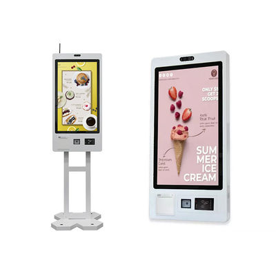 주문 키오스크 소프트웨어 상호 작용하는 안드로이드 자기 지불 기계를 주문하는 32 인치 online manufacture