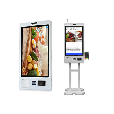 주문 27인치 주차 키오스크 Android Pos 레스토랑 키오스크 시스템 online manufacture