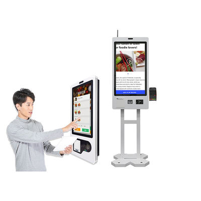 주문 셀프 서비스 티켓 자동 판매기 키오스크 지불 기계 바코드 스캐너 체인 online manufacture