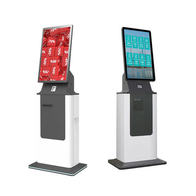주문 QR 부호 읽기장치와 HDMI 자급식 신용 카드 현금 결제 키오스크 online manufacture