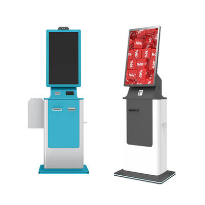 주문 OEM / ODM 자급식 키오스크 기계는 기능 기계 터치 요금 지불 프린터 스캐너 NFC를 특화합니다 online manufacture