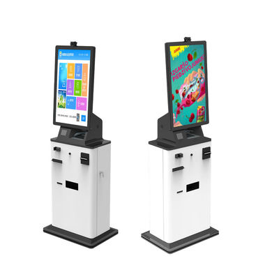 주문 터치 스크린 요금 지불 키오스크, 27Inch 본인 점검 금전 등록기 online manufacture