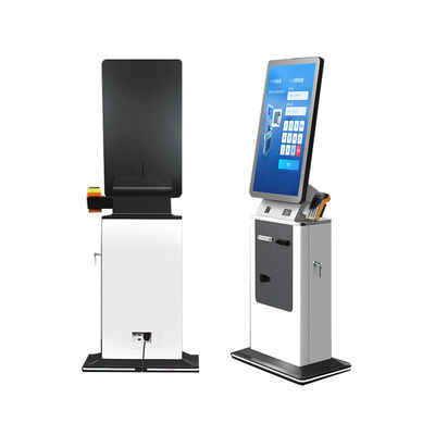 주문 OEM ODM 자동 결제 셀프 서비스 호텔 병원 티켓 프린터 QR 스캐너 자동 체크인 키오스크 셀프 결제 기계 online manufacture