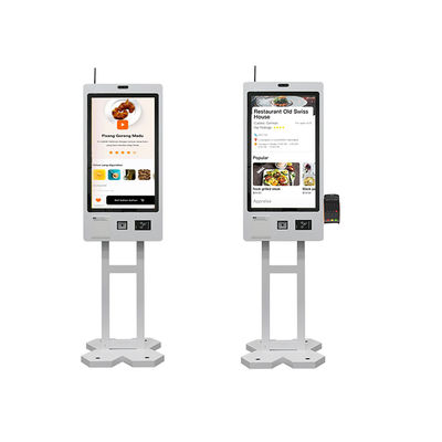 주문 패스트 푸드 HDMI 급제 서비스 레스토랑 키오스크 27 32 인치 터치 online manufacture