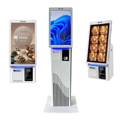 주문 셀프 서비스 결제 키오스크 LCD 터치 스크린 및 열 프린터 online manufacture