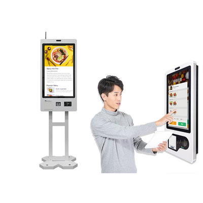 21.5 인치 가격 체커 자급식 키오스크 포스 터미날 지불환 스캐닝