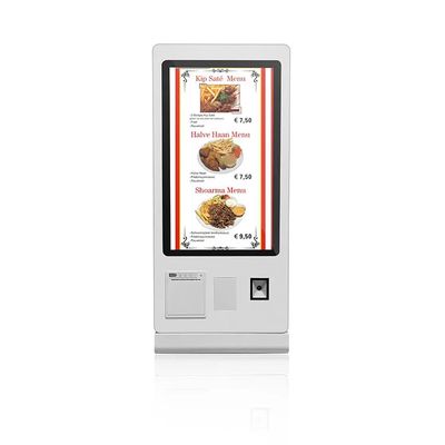 RFID 보안 LCD 터치 스크린 디스플레이를 가진 레스토랑 셀프 체크아웃 기계