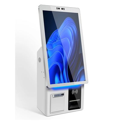 Interactive Touch Screen Self Ordering Payment Kiosk Indoor Android POS Printer Floor-Standing Information Menu Ordering Kiosk