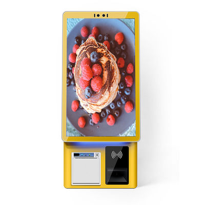 21.5인치 화면으로 자동 셀프 서비스 키오스크 POS 시스템