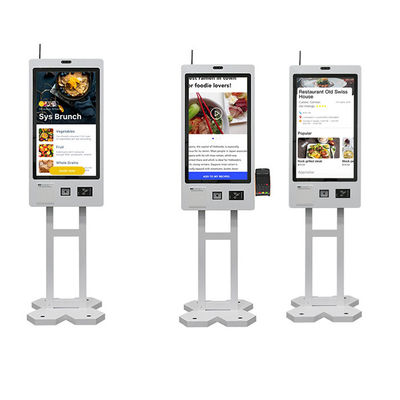 티켓 인쇄 Qr 스캐너 / RFID 리더와 함께 편리한 셀프 주문 키오스크