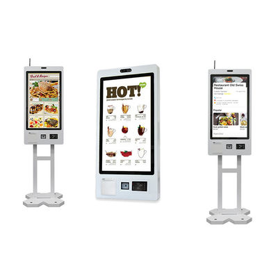 티켓 인쇄 / QR 스캐너와 맞춤 로고 셀프 서비스 주문 키오스크