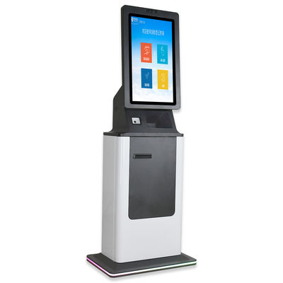 27인치 결제 키오스크 셀프 서비스 ATM 현금 예금 QR 스캐너 프린터 및 카메라