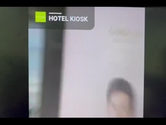 터치스크린 카드 판독기 전원 공급기 견제와 상호 작용하는 체크인 카운터가 키오스크를 환전합니다